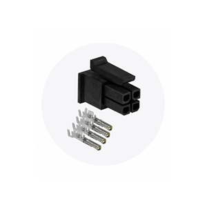 Teltonika 4-pins plugg m kontaktterminal