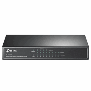 Switch Gigabit 8port 4xPoE 55W - TP Link